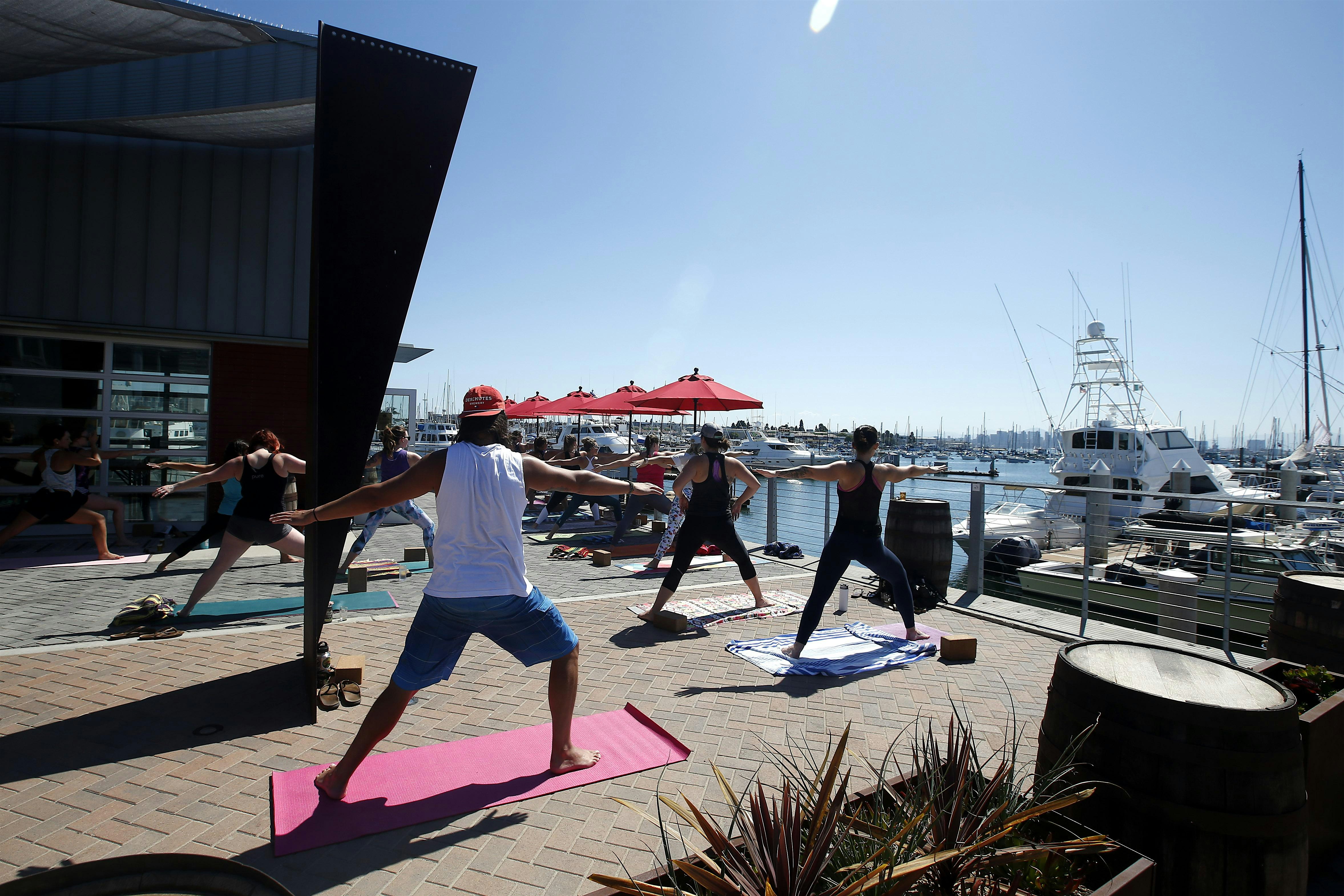 Waterfront Yoga + Beer