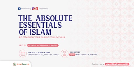 The Absolute Essentials of Islam primary image