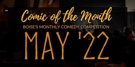 Comic of the Month- May '22 tickets