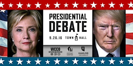 WCCO Radio Presidential Debate Town Hall Event (Republican Party) primary image