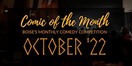 Comic of the Month- October '22 tickets