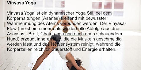 Online - Vinyasa Yoga Tickets