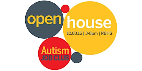 Open House for Autism Job Club of Halton primary image