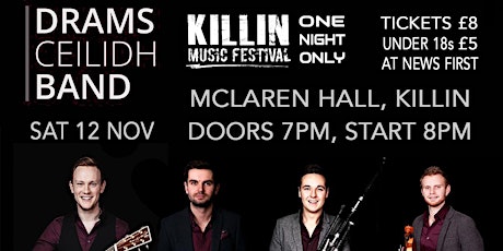 KMF One Night Only - Drams Ceilidh Band primary image