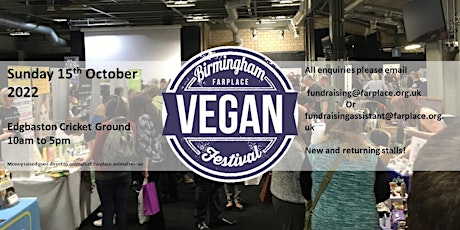 Birmingham Vegan Festival tickets