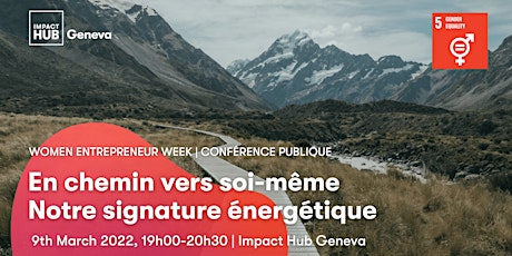Primaire afbeelding van Conférence publique: En chemin vers soi-même – notre signature énergétique