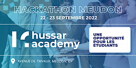 Hackathon Hussar Academy & STAR's Up Festival - Meudon - 22-23 Septembre primary image