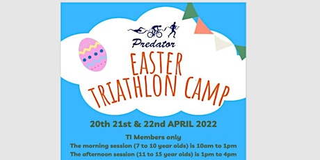 Triathlon Easter Camp  - 20th to 22nd April 22