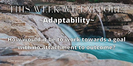 Self-Development with a Kick: Adaptability primary image