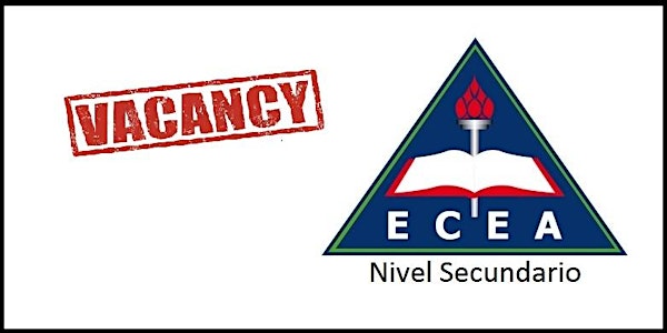 SECUNDARIO ECEA (Solicitud de vacante para 1°año 2023)