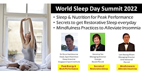 World Sleep Day Summit (16 March 2022) - Energia primary image