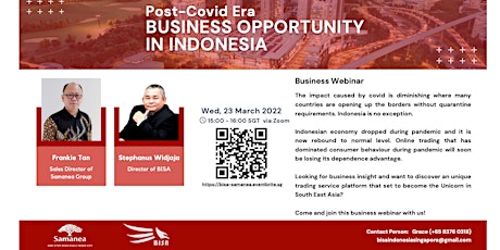 Post Covid Era: BUSINESS OPPORTUNITY IN INDONESIA