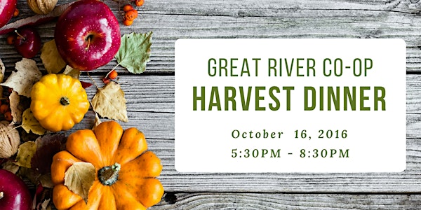 Great River Co-op Harvest Dinner