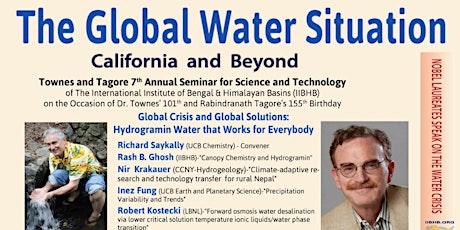 The Global Water Situation: California and Beyond--One Day Seminar primary image