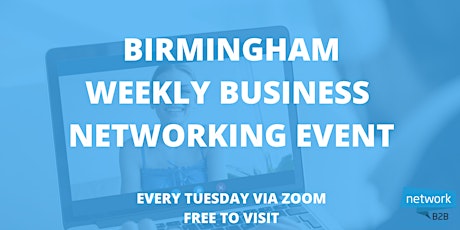 Birmingham  Virtual Networking Event tickets
