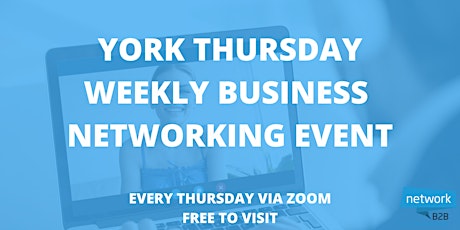 York Thursday Business Networking Breakfast tickets