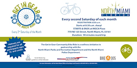 Community Get in Gear Bike Ride tickets