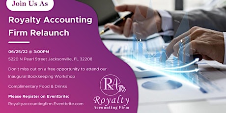 Royalty Accounting Firm Relaunch Party tickets