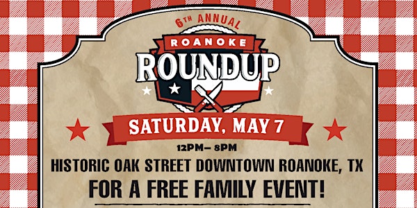 City of Roanoke Vendor Application- Roanoke Round Up