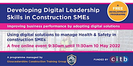Using digital solutions to manage Health & Safety in construction SMEs