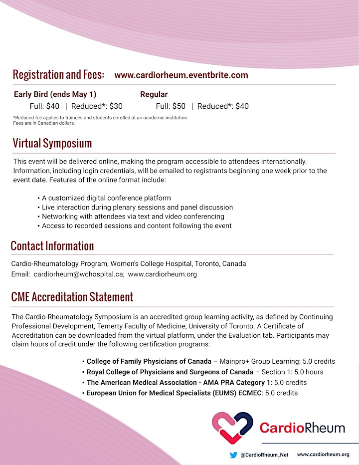 
		4th Cardio-Rheumatology Virtual Symposium image
