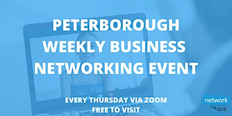 Peterborough Virtual Networking Event tickets