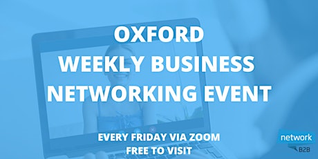Oxford Business Networking Event tickets