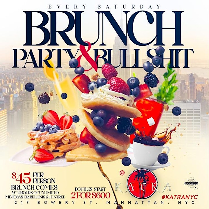 All Day Brunch & Day Party at Katra New York City image