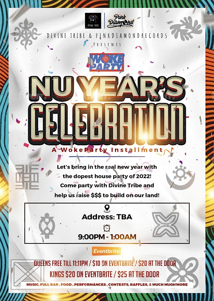 Nu Year's Celebration - A #WokeParty Installment image