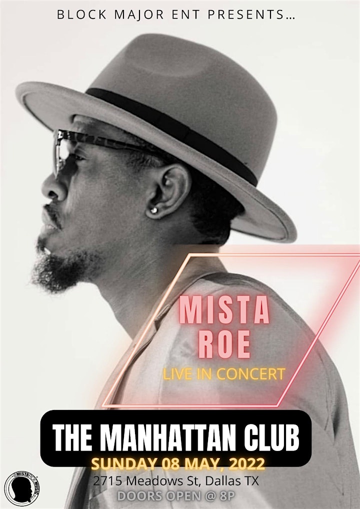Love Out Loud Tour: Mista Roe Live in Concert image