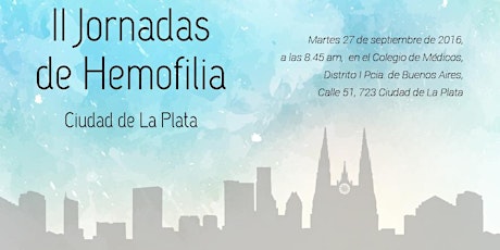 II Jornada de Hemofilia, ciudad de La Plata