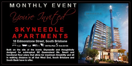 Join us at our MONTHLY PROPERTY EVENT ~ An Introduction to SKYNEEDLE APARTMENTS primary image