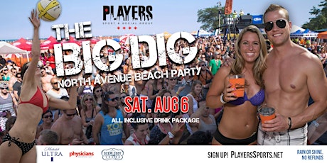 The Big Dig North Ave Beach Party 2022 tickets