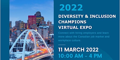 Diversity and Inclusion Champions -  VIRTUAL EXPO primary image