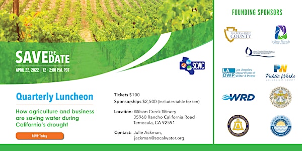 Southern California Water Coalition Quarterly Luncheon
