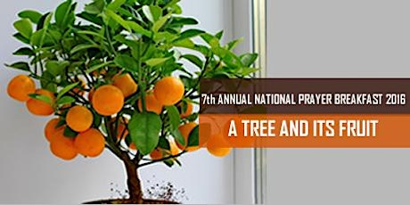 National Prayer breakfast 2016. "A TREE AND ITS FRUIT" primary image