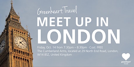 Greenheart Travel London Meet Up primary image
