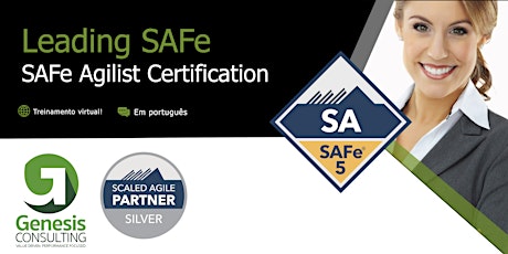 Leading SAFe certificação SAFe Agilist - Live OnLine - Português ingressos