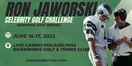 2022 Ron Jaworski Celebrity Golf Volunteer Application tickets