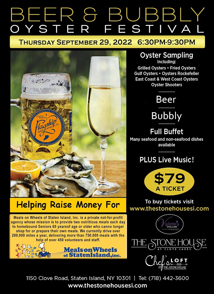 Beer & Bubbly Oyster Festival image