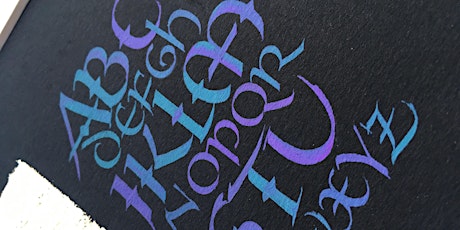 Italic & Colour Blending Calligraphy Techniques w/ Martin Jackson primary image