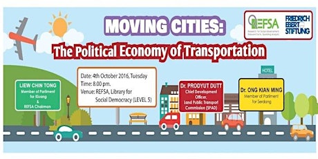 REFSA URBAN SERIES Forum #2: The Political Economy of Transportation primary image