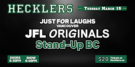 Just For Laughs VANCOUVER presents JFL ORIGINALS: Stand-Up B.C.