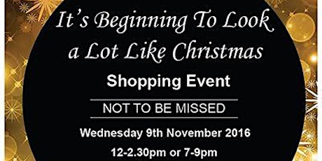 It's Beginning to Look a Lot Like Christmas Shopping Event primary image