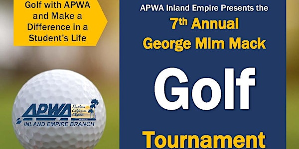 7th Annual George Mim Mack Charity Golf Tournament