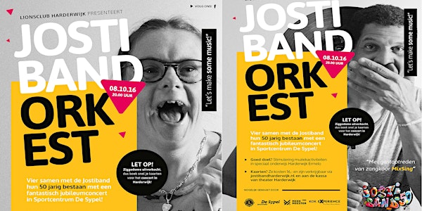 Jostiband Orkest & support act Mixsing