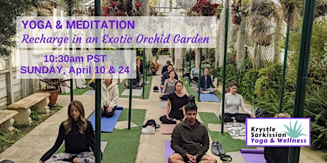 Yoga Recharge in an Exotic Orchid Garden (`4/10)