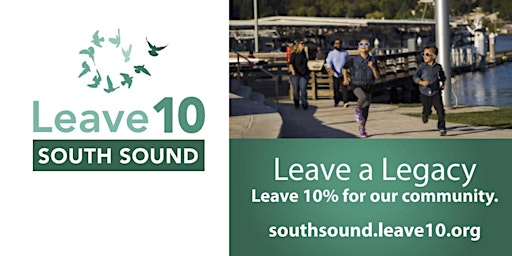 Leave 10 South Sound Planned Giving Webinar: Stewardship