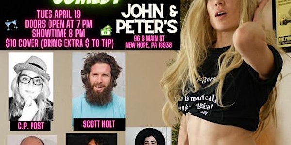 Comedians in Drag doing Comedy  at John & Peters  (New Hope, PA)