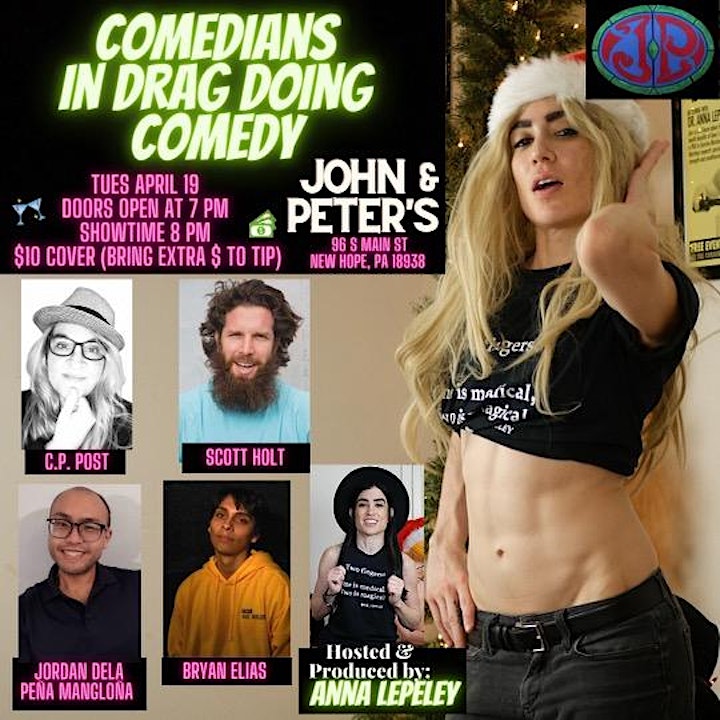 Comedians in Drag doing Comedy  at John & Peters  (New Hope, PA) image